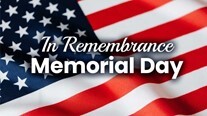 In remembrance of Memorial Day