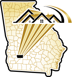 Map showing the location of Albany in Georgia